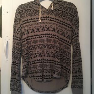 PacSun elephant hoodie